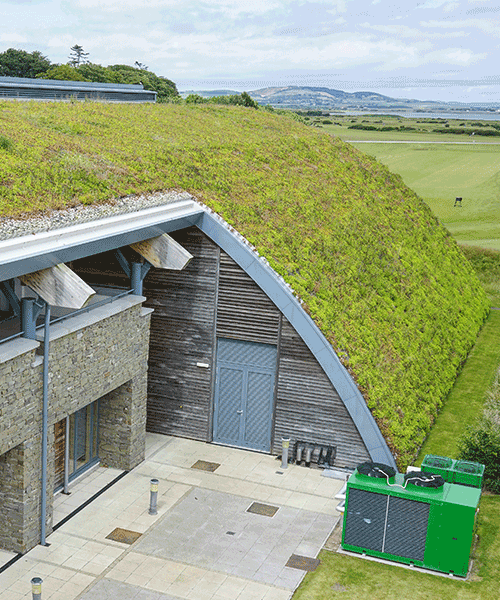 Green roofing at St Andrews
