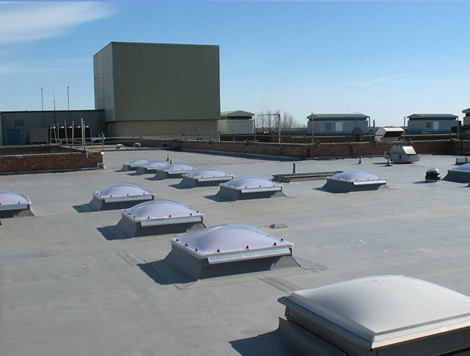 Eastbourne Hospital Flat Roofing
